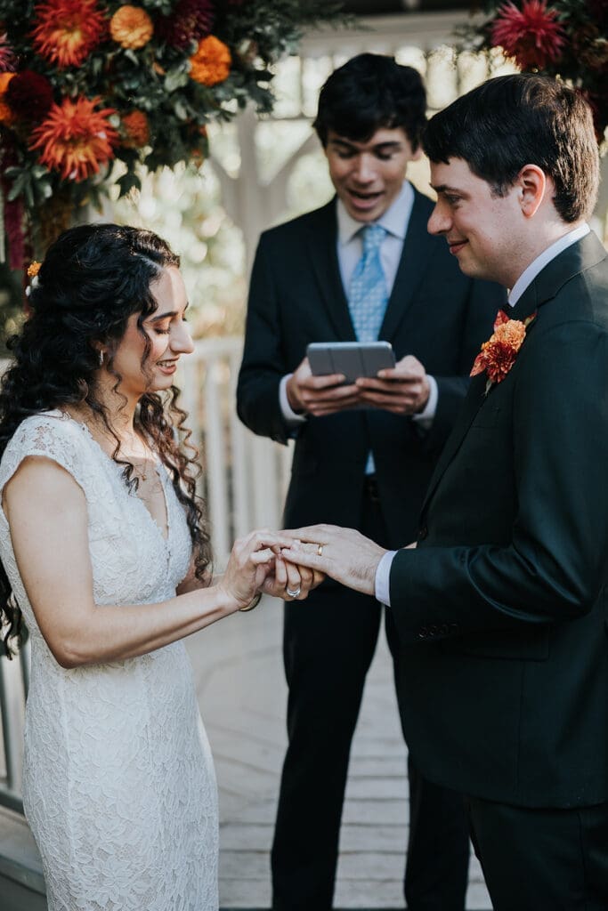 Raulston Arboretum wedding