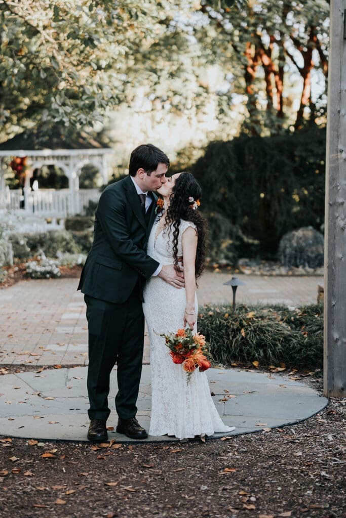 Wedding portraits at JC Raulston Arboretum
