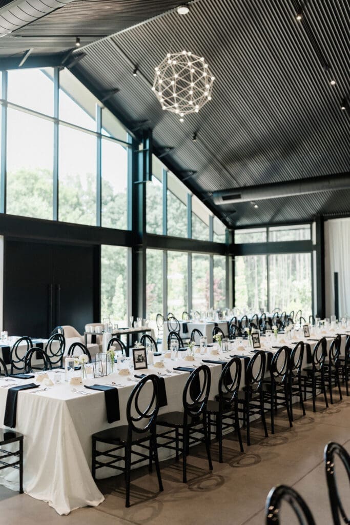 Natural light wedding venue in Pittsboro, North Carolina